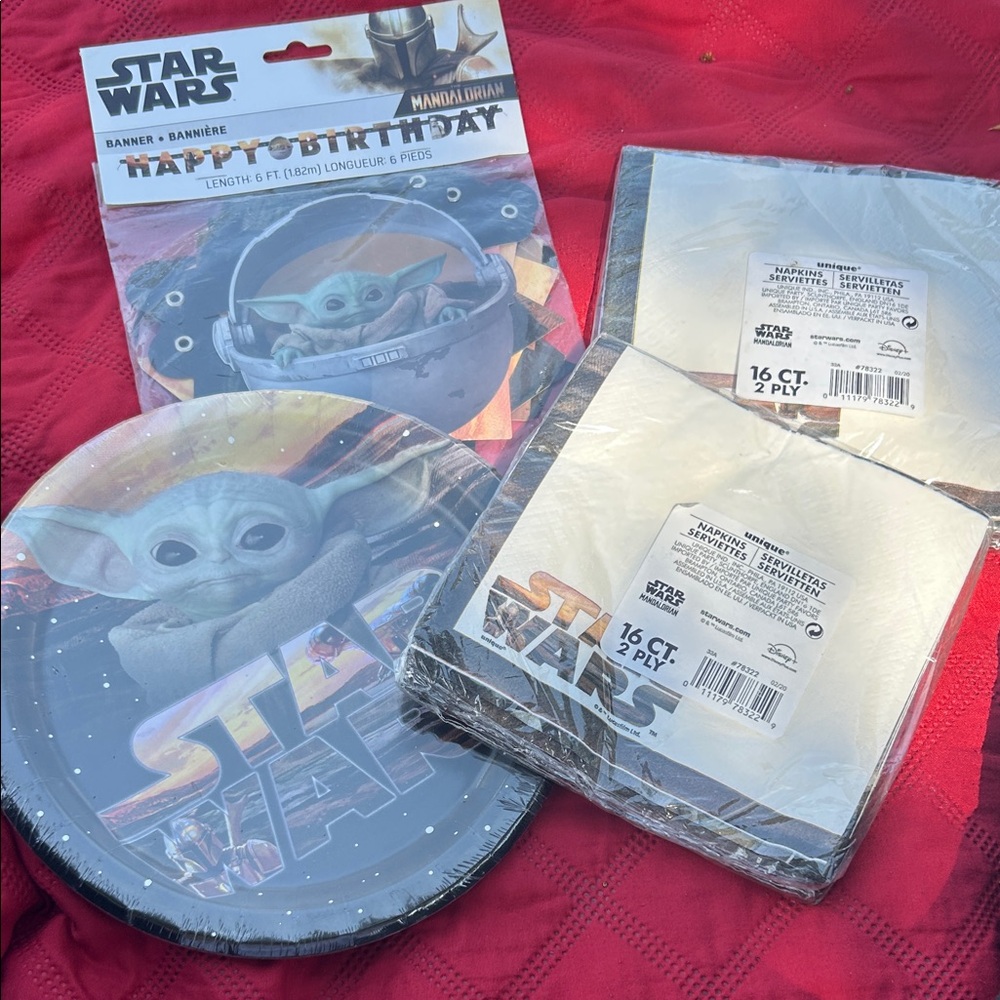 Star Wars Mandalorian Party Set -